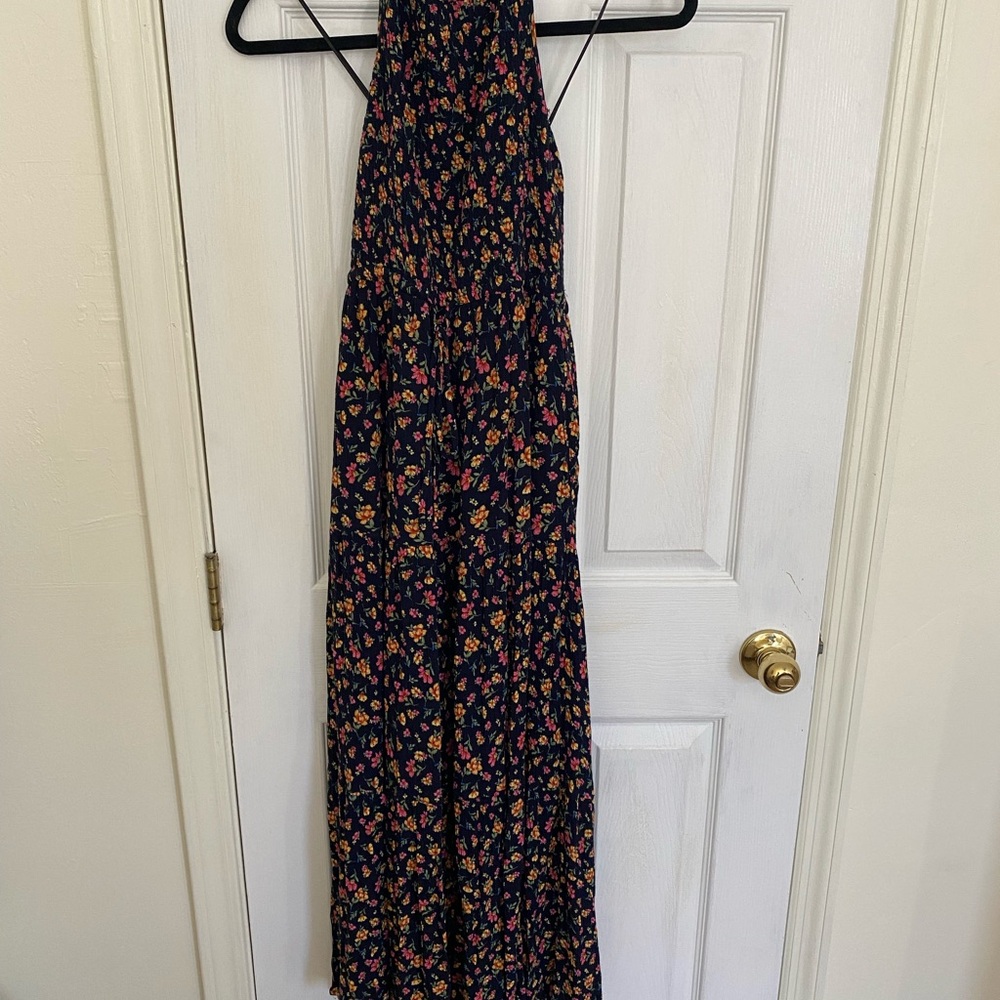 Lost + Wander Black Floral Dress
